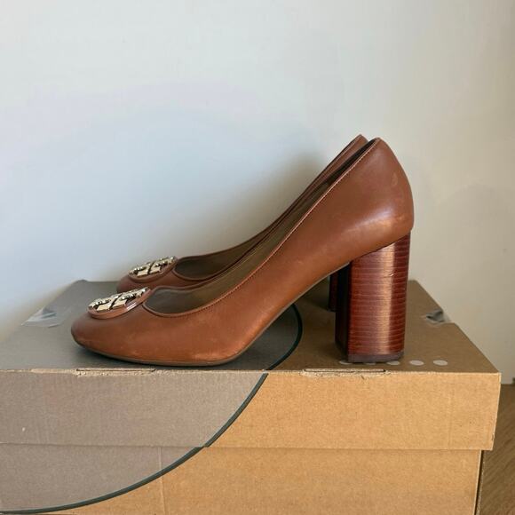 Tory Burch ‘Royal Tan’ Women Benton Heels - SZ 8 - Picture 3 of 15